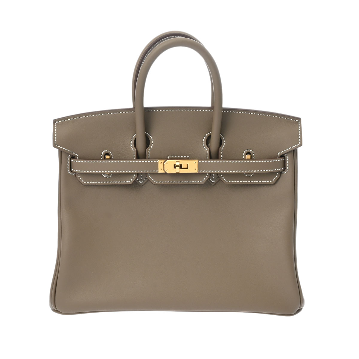 エルメス バーキン 25 エトゥープ/ゴールド金具 ヴォースイフト