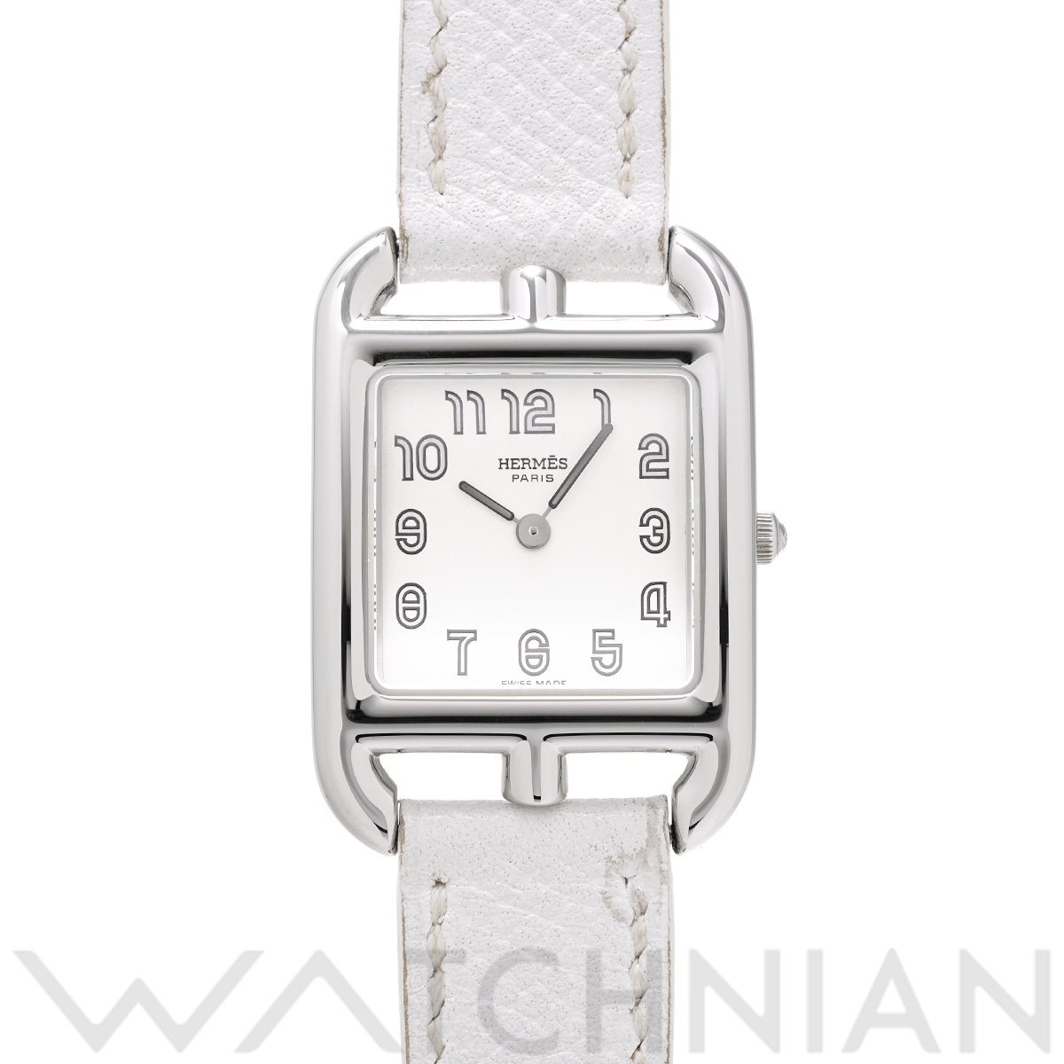 エルメス ケープコッド ドゥブルトゥール CC1.210 ホワイト レディース