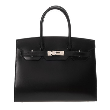 エルメス バーキン 30 セリエ ブラック ボックスカーフ レディース