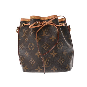 ルイ ヴィトン モノグラム ナノ ノエ ブラウン M41346 モノグラム