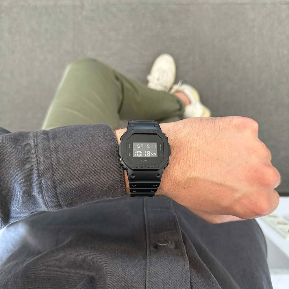 Casio G-Shock Men's Watch (DW-5600BB-1ER) – WatchClick