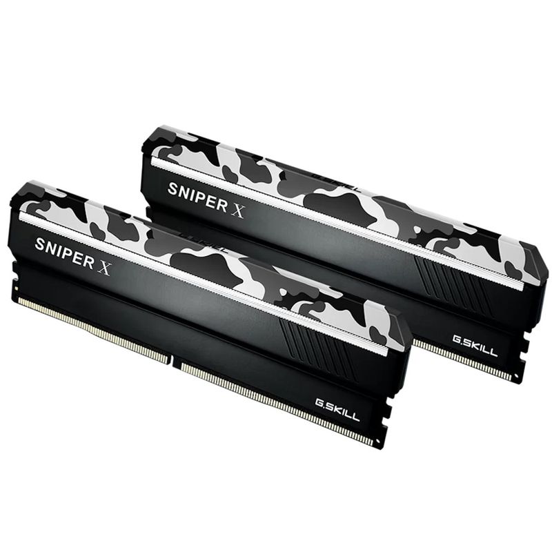 Memória DDR4 32GB (2x16GB) 3.200MHz G.Skill Sniper X - F4-3200C16D