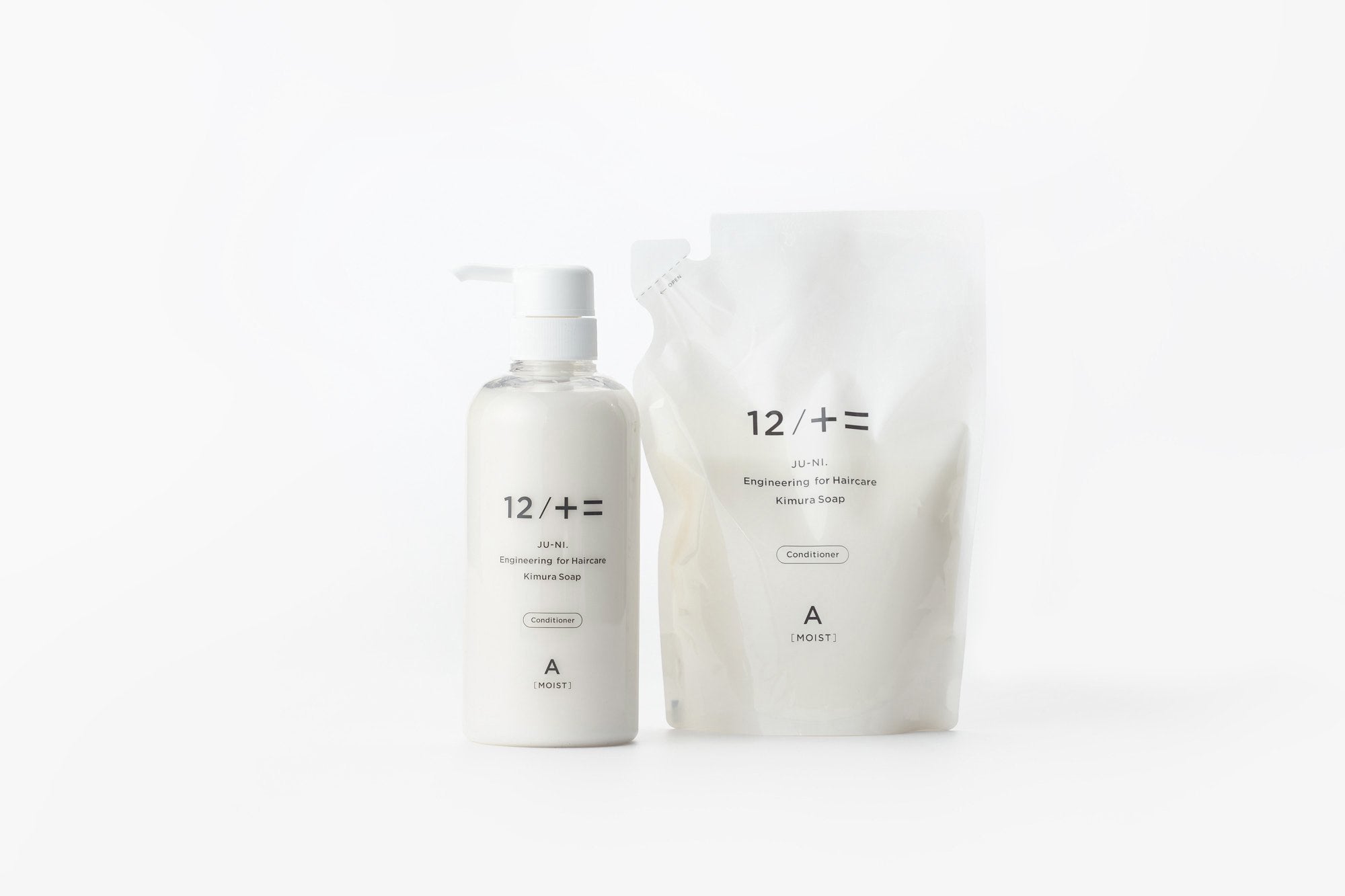 12/JU-NI シャンプー・コンディショナー TypeA(しっとりタイプ)｜木村石鹸