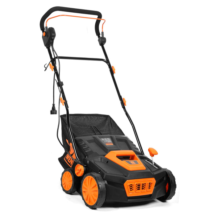 WEN DT1315 15-Inch 13-Amp 2-in-1 Electric Dethatcher and Scarifier