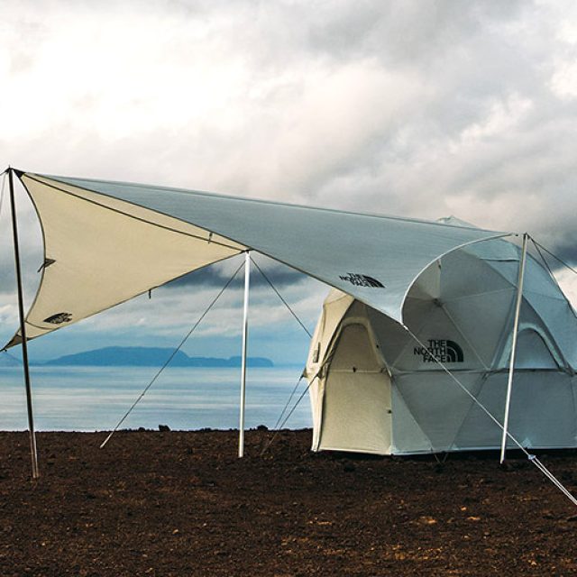ザ・ノース・フェイスから新登場！ ジオドーム4と連結自在な星型タープ
