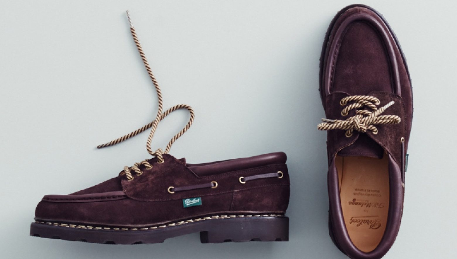 パラブーツ×フィルメランジェの人気コラボ再び。スエードで仕立てた