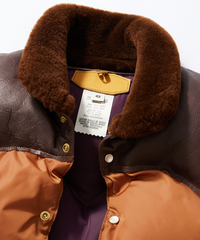 ロッキーマウンテン × ジャーナル スタンダードの別注ダウンベストは