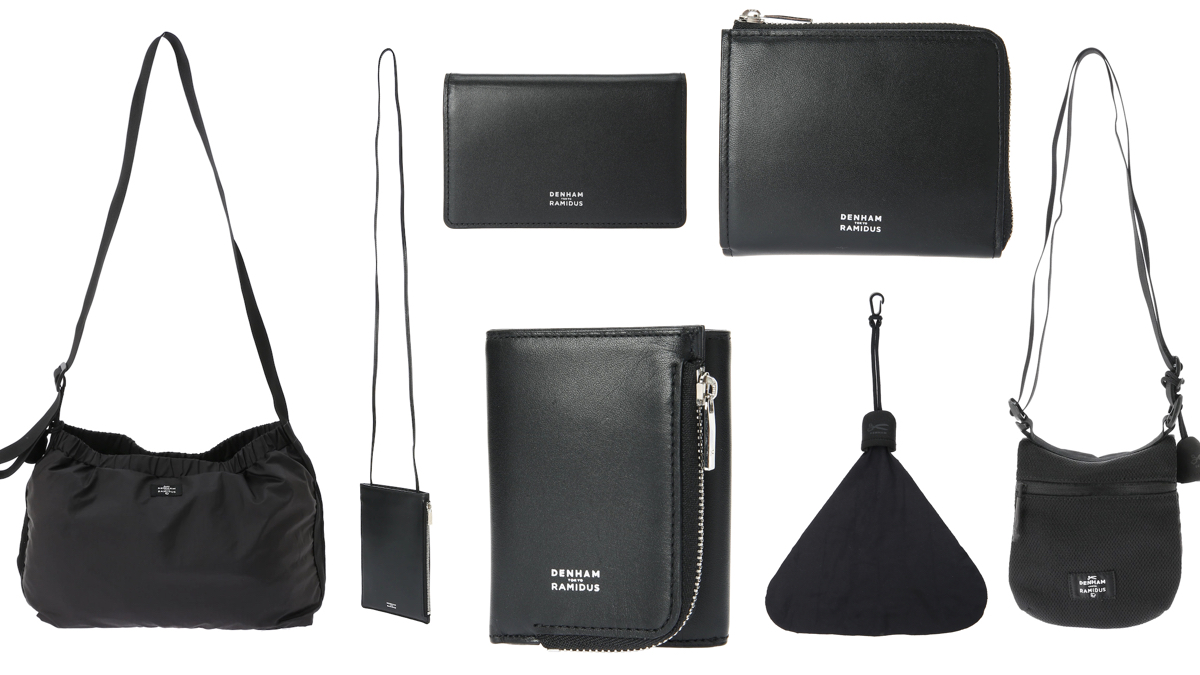 デンハムとラミダスとのコラボ最新作。黒を基調に使い勝手を追求した