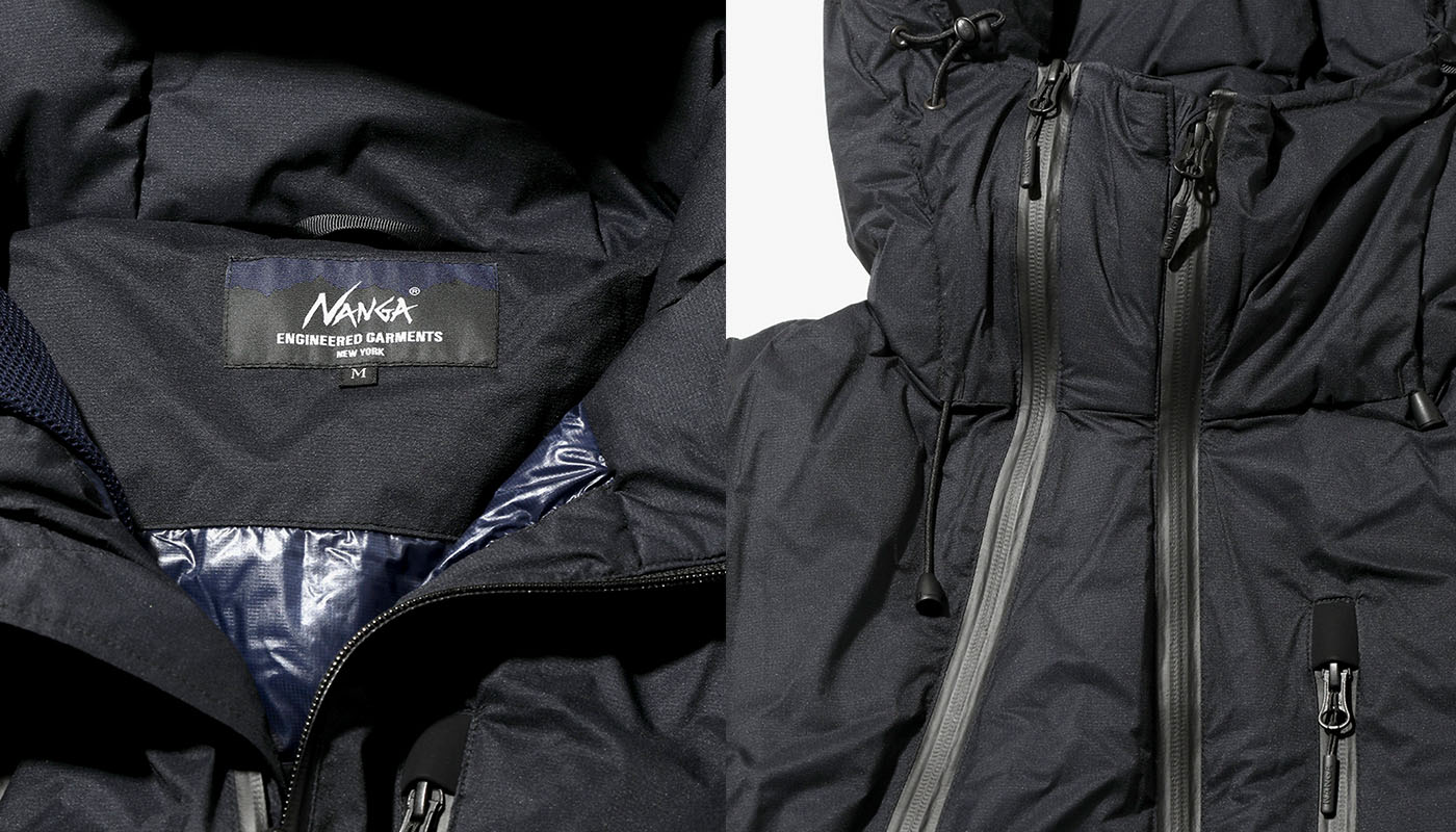 エンジニアド ガーメンツが、ナンガのダウンアウターをアレンジ。名作