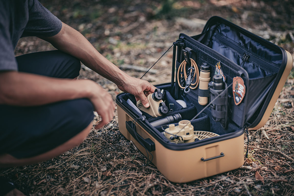 エレコムのアウトドアブランド「NESTOUT」から冬のキャンプに使える新