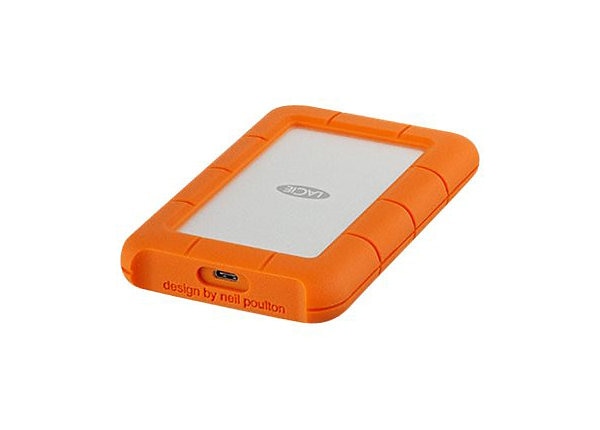 LaCie Rugged USB-C - hard drive - 2 TB - USB 3.1 Gen 1