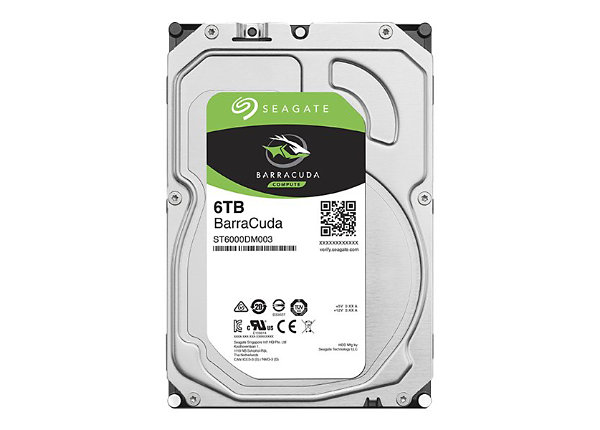 Seagate Barracuda ST6000DM003 - hard drive - 6 TB - SATA 6Gb/s