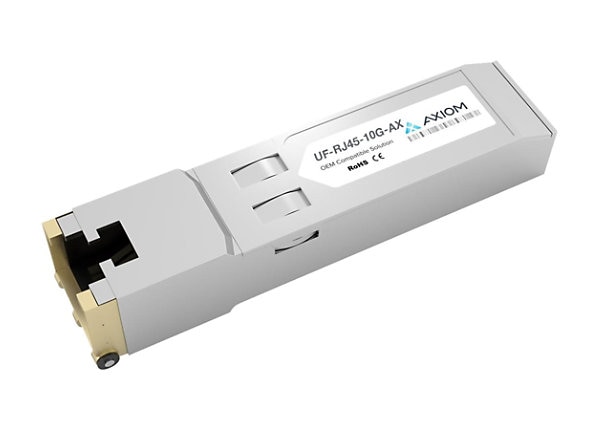 Axiom UF-RJ45-10G-AX - SFP+ transceiver module - 10GbE - UF-RJ45