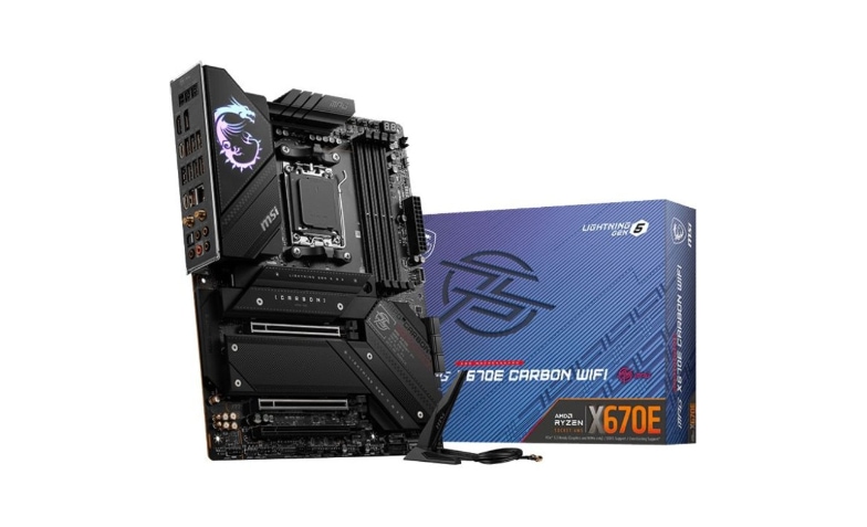 MSI MPG X670E CARBON WIFI Gaming Desktop Motherboard - AMD X670