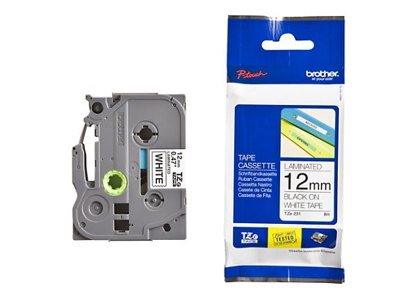 Brother TZe-231 - laminated tape - 10 cassette(s) - - TZE23110PKB