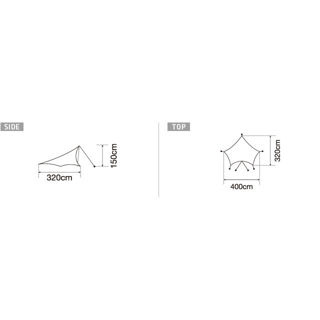 snow peak ライトタープ