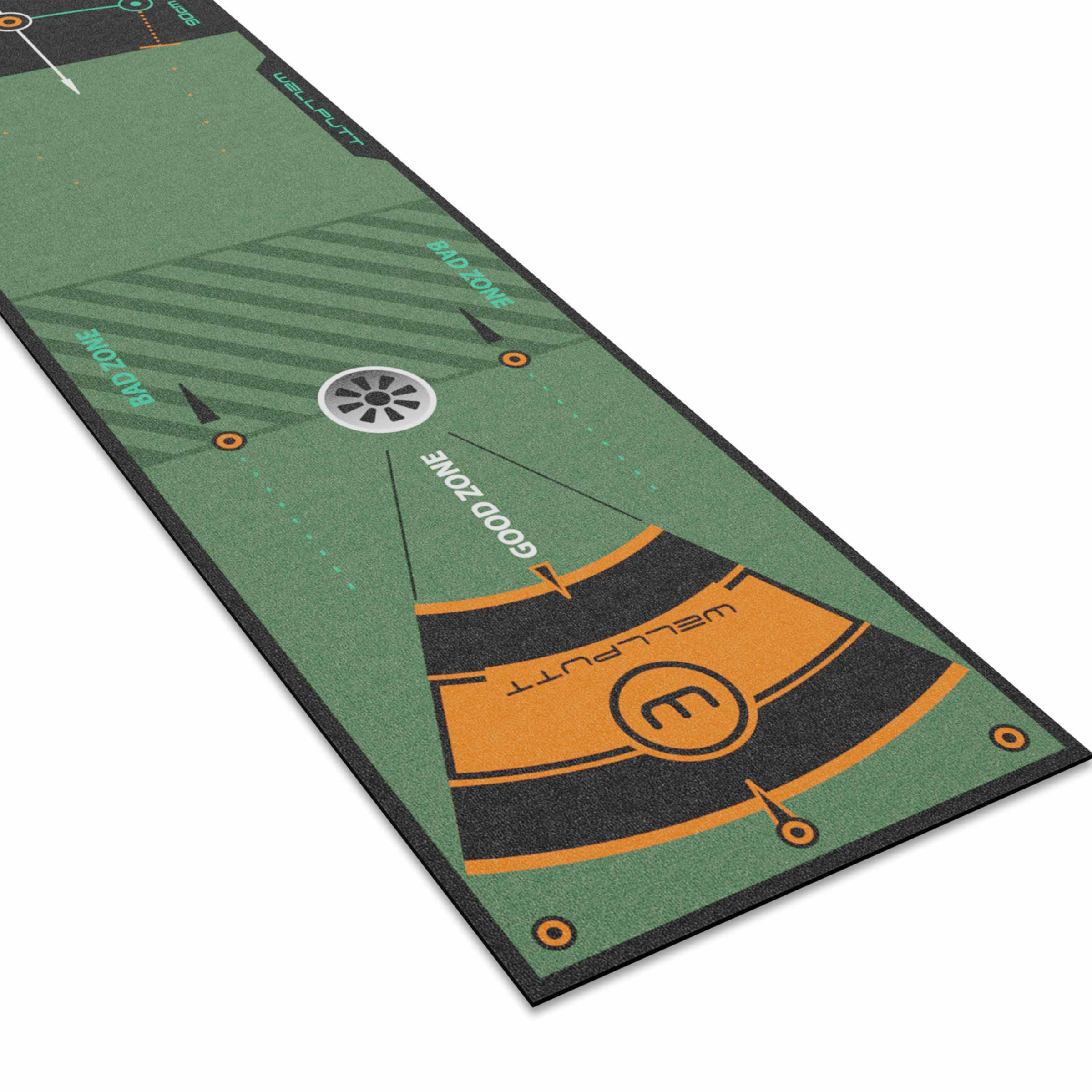 Putting training mat golf indoor - 3m Classic | Wellputt