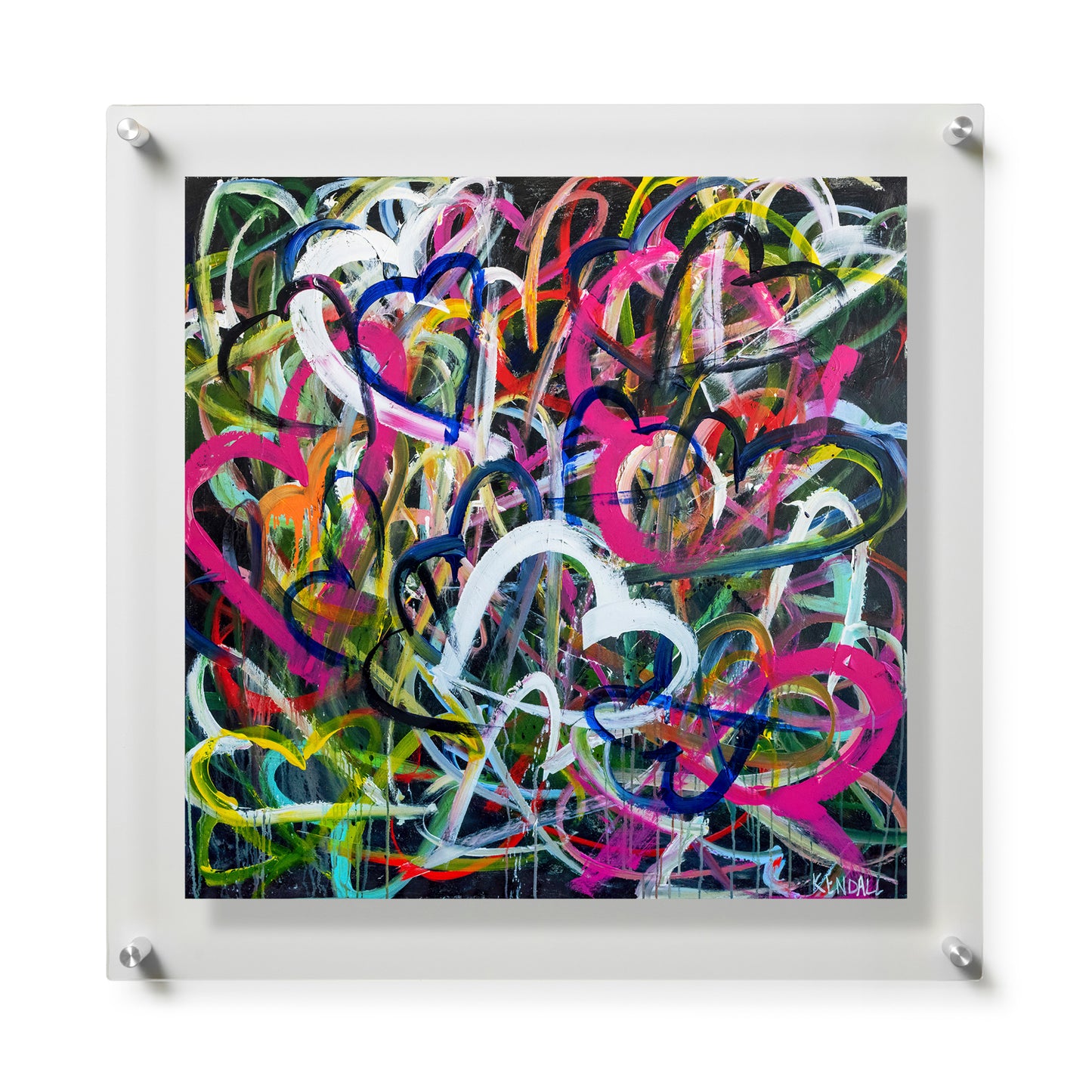 Crazy Love by Kendall Boggs | Modern Framed Art – Wexel Art
