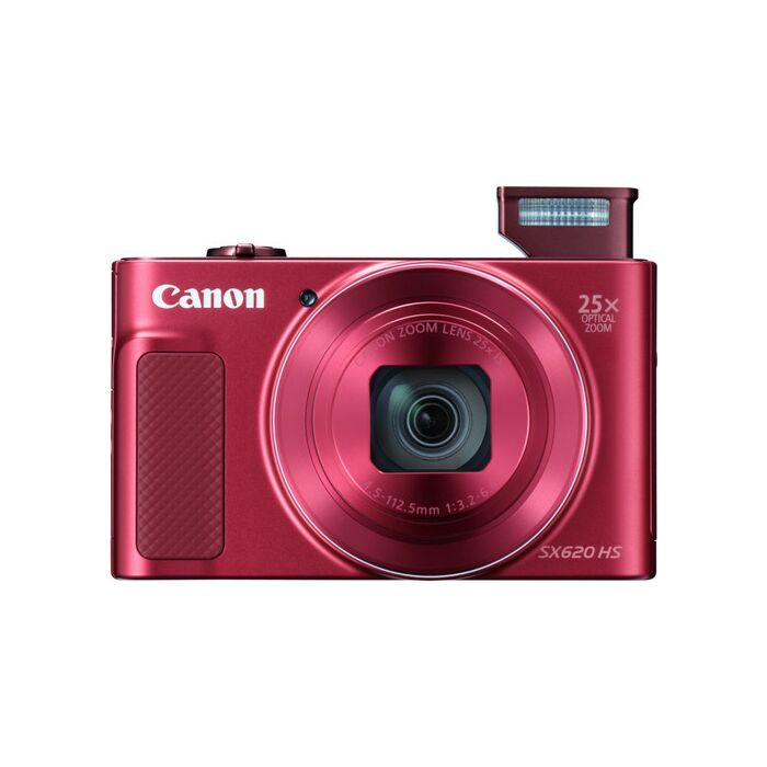 Canon - PowerShot SX620 HS Digital Point and Shoot Camera (Red