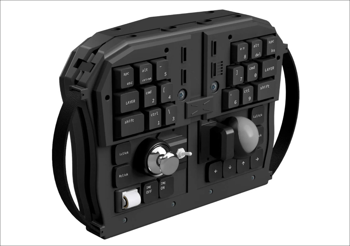 Grab Shell エルゴノミクスキーボード GrabShell － これは新しい