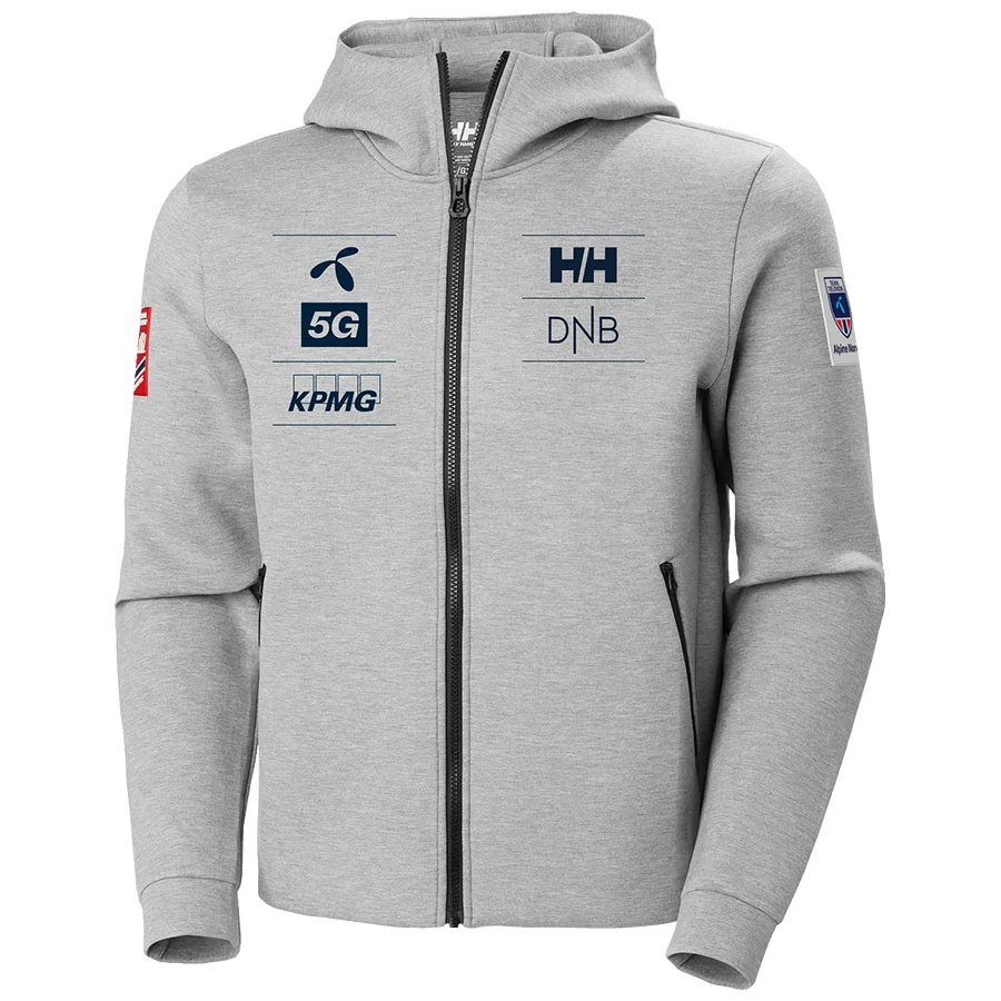 Helly Hansen Men's Norway Ski Team HP Ocean FZ 2.0 Sweater Jacket