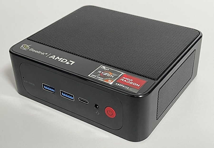 Beelink SER5 ミニPC 実機レビュー、AMD Ryzen 5 5560U / RAM 16GBを