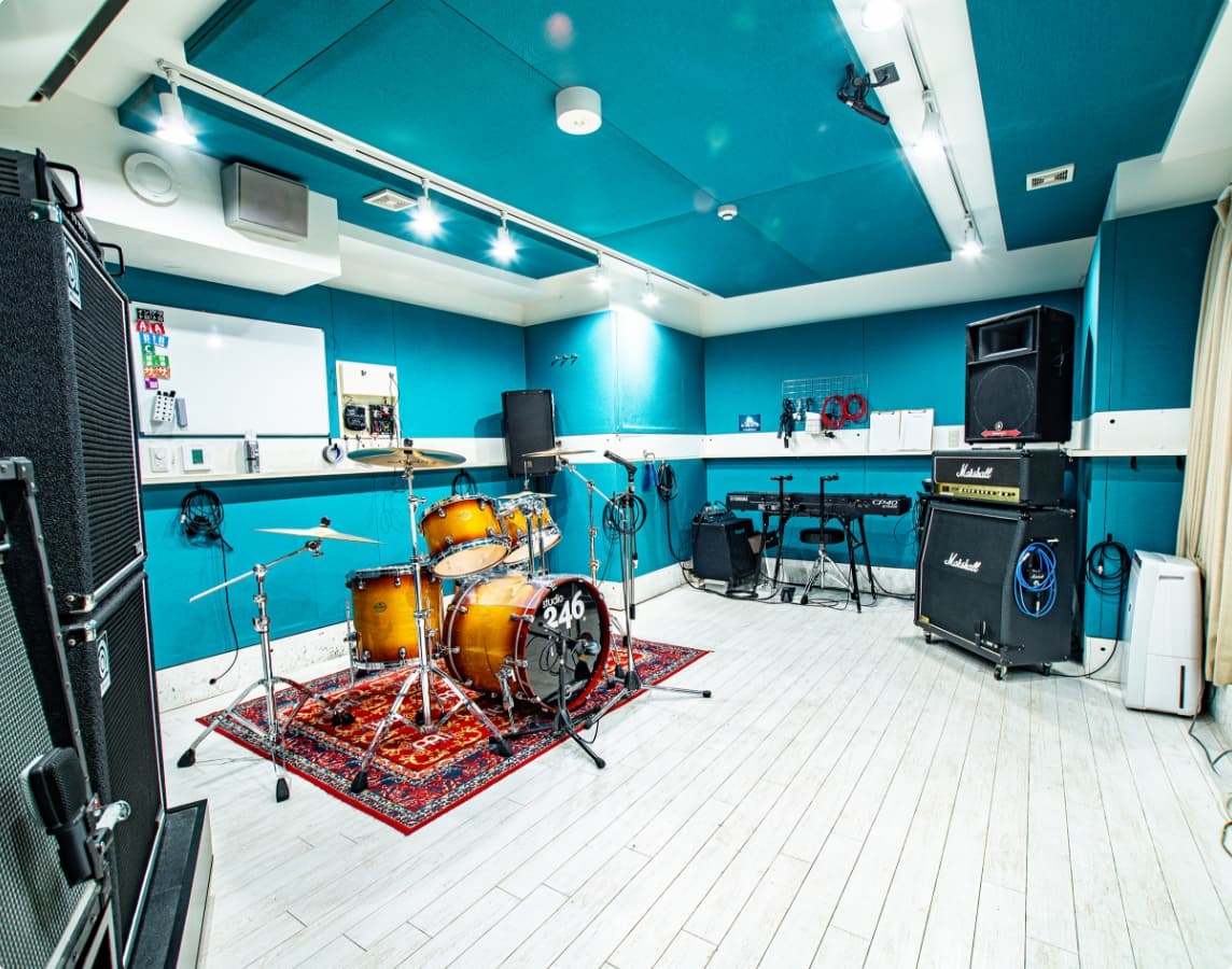 スタジオ246 WEST｜神戸三宮の音楽スタジオ・バンド練習するなら246