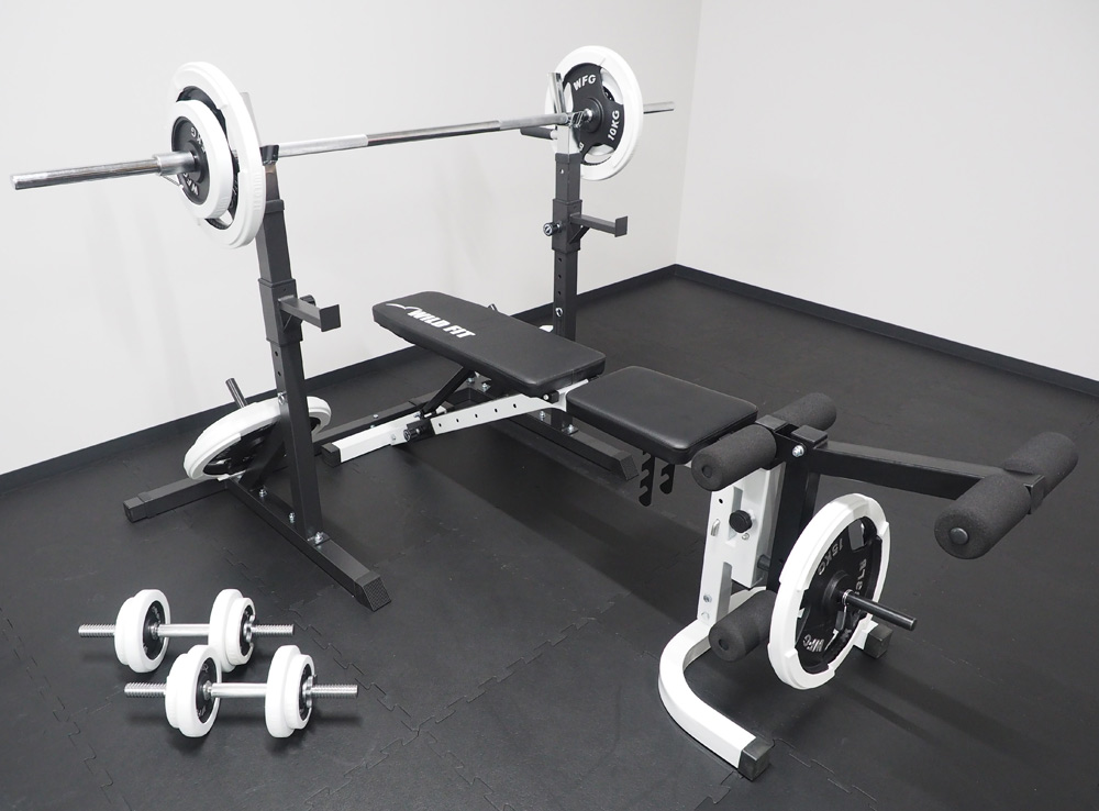 マルチトレーニングセット | ハーフラック 省スペース トレーニング