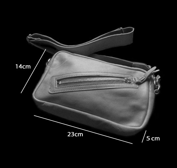 馬革 本革 レザーショルダーポーチ ショルダーバッグ 斜めがけ 肩掛け