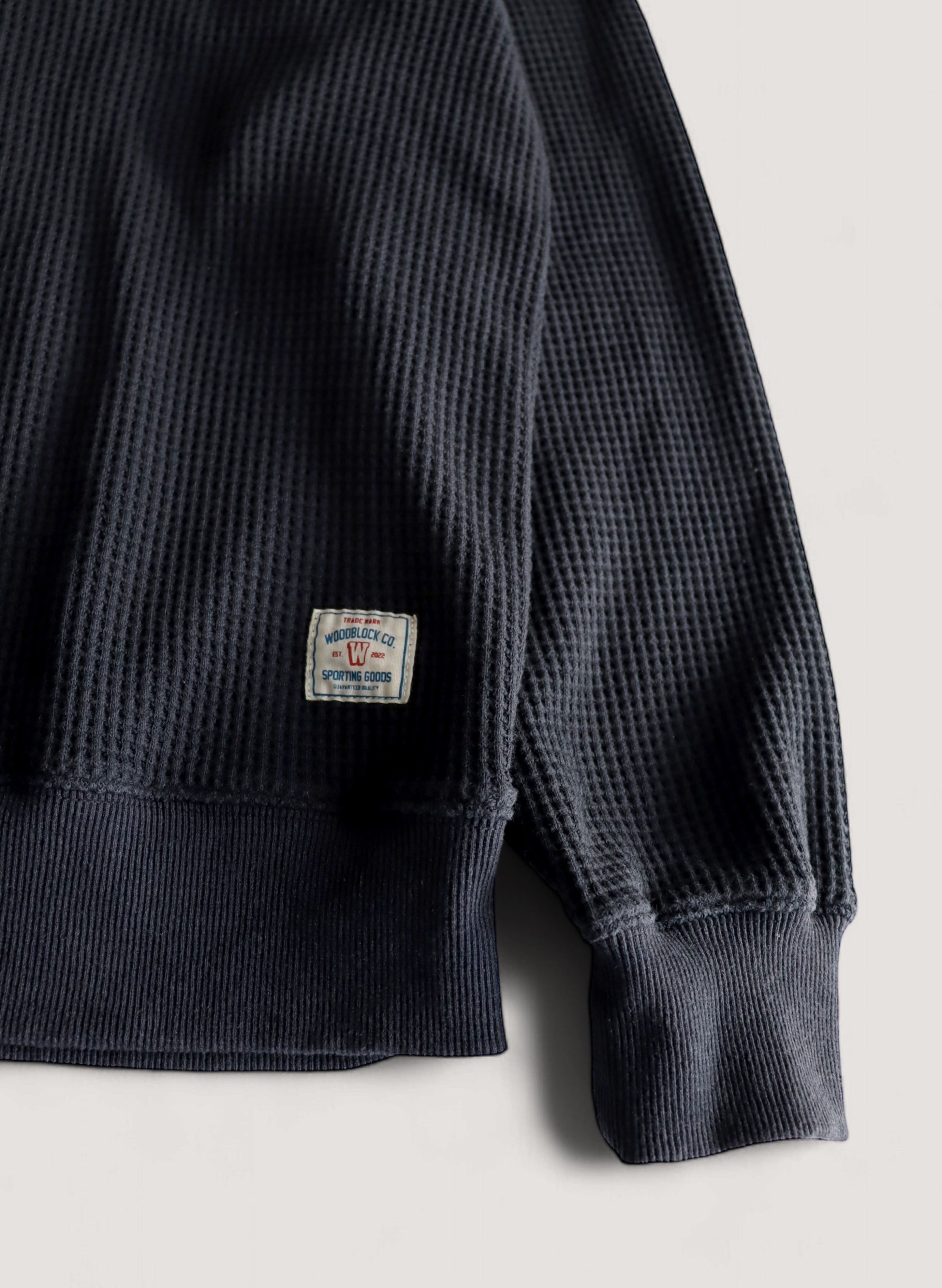 WOODBLOCK THERMAL TURTLE NECK NAVY (WB-25AW-010)