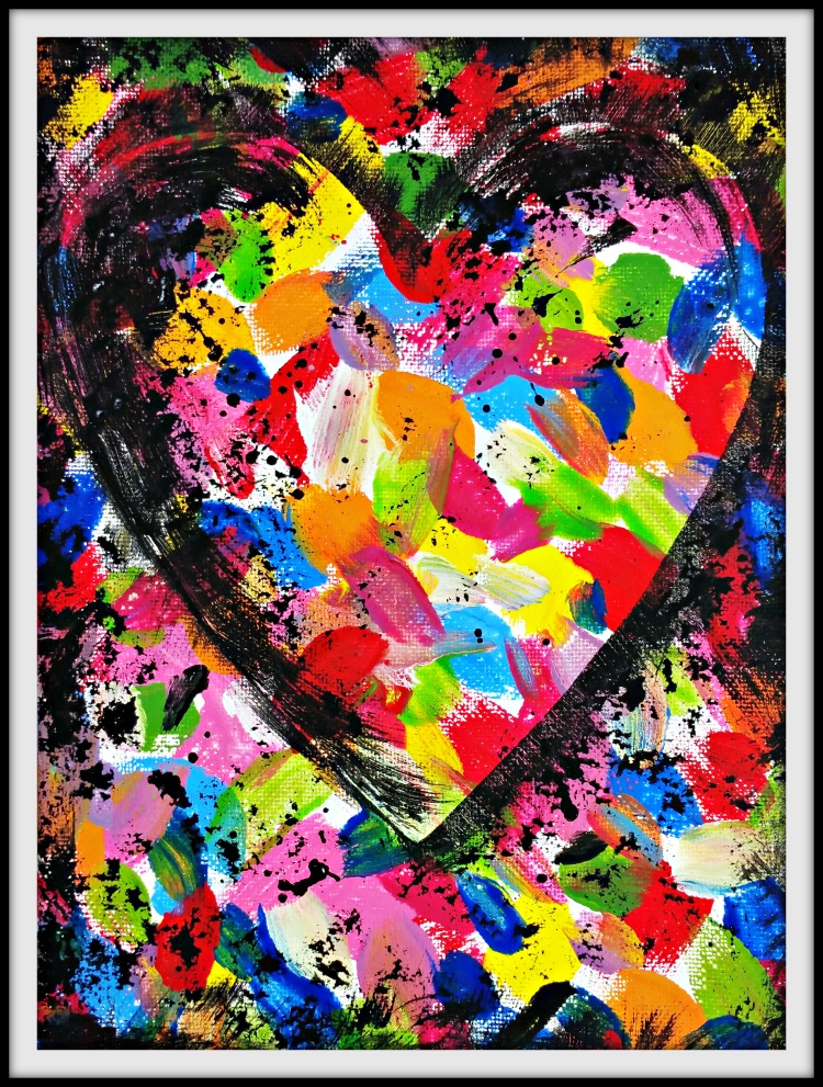 Pop Art For Kids: Painted Heart Inspired by Jim Dine | Woo! Jr
