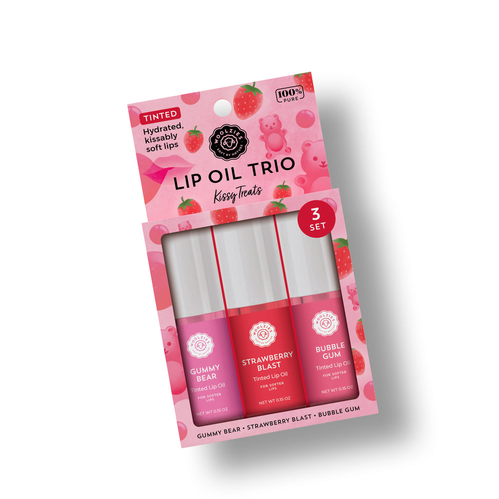 Tinted Lip Oil Trio - Kissy Treats – Woolzies.com