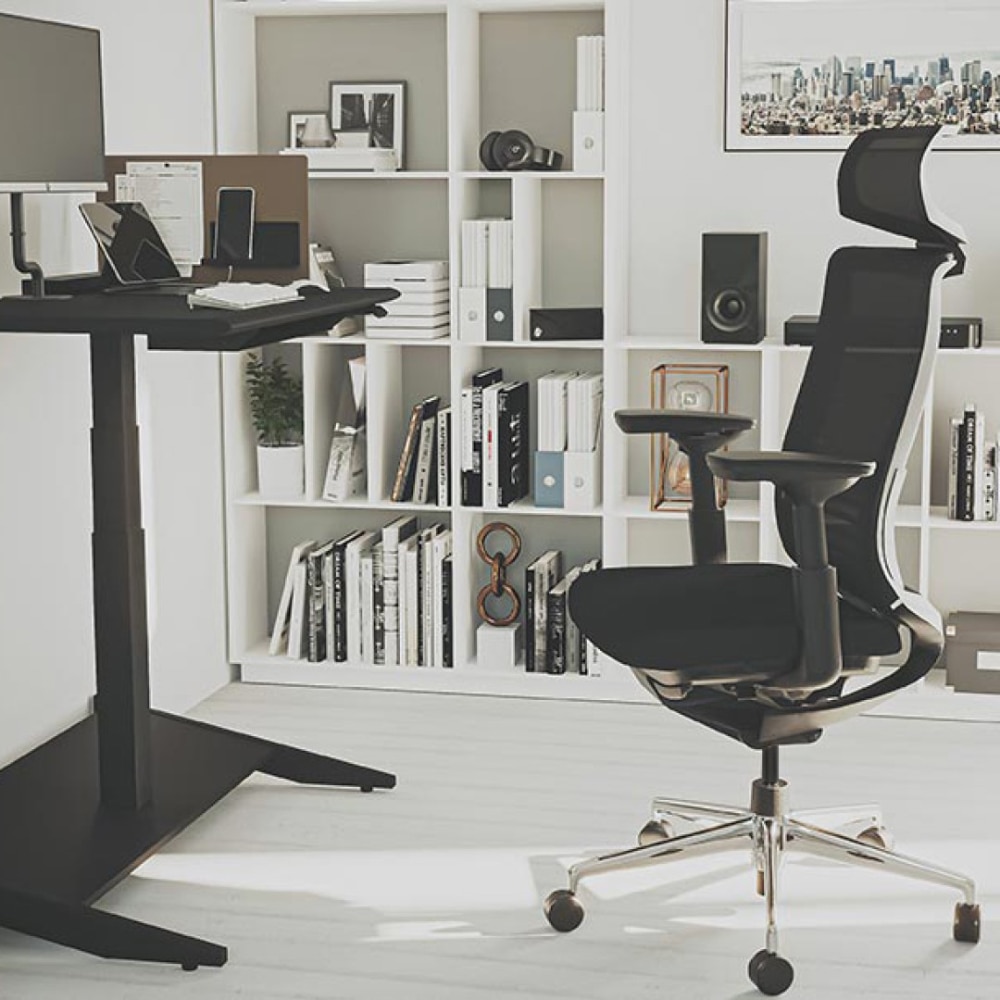 Bezel ベゼル／ファンクショナルタイプ／T型肘／ブラック樹脂脚