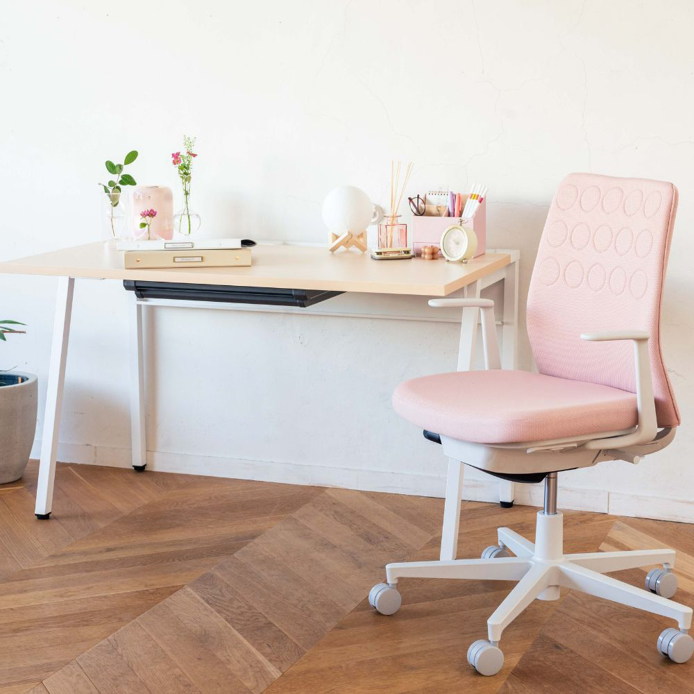 LEAN リーン／平机／センター引き出しなし／W800×D600／天板ナチュラル