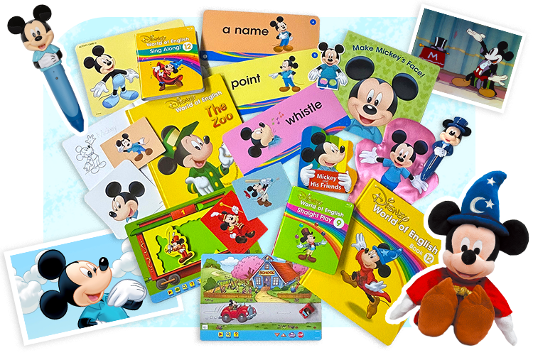 ミッキーマウス特集｜【公式】「ディズニー英語システム」（DWE）