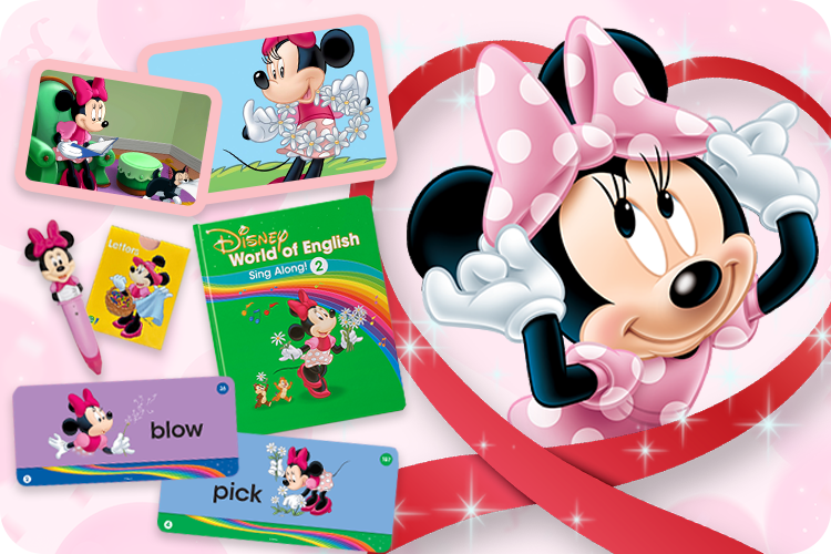 ミニーマウス特集｜【公式】「ディズニー英語システム」（DWE）