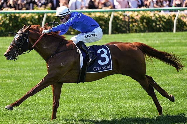 豪3歳G1クールモアスタッドS、テンティリスが馬群を突き抜けて快勝