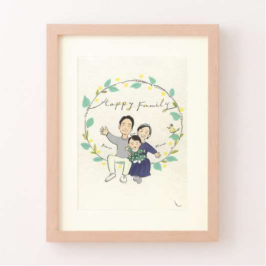 オンライン対面制作｜似顔絵のWORLD1（ワールドワン）