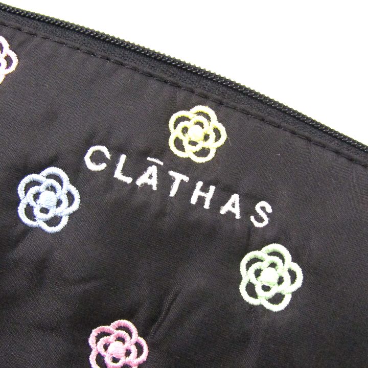 クレイサス ポーチ カメリア 花柄 マルチケース ブランド レディース