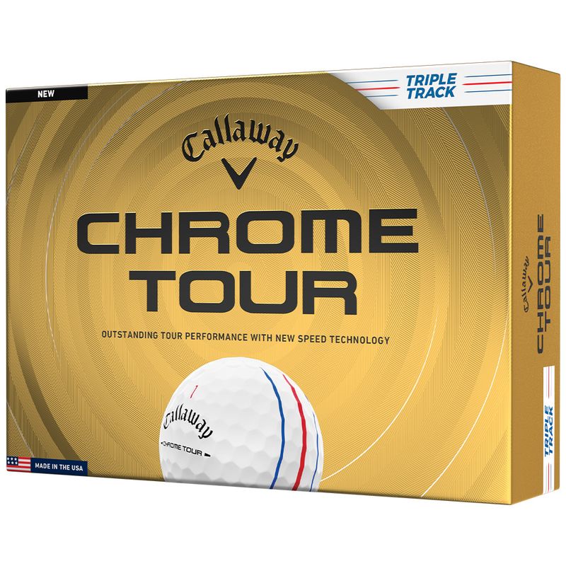 Callaway Chrome Tour Triple Track Personalized Golf Balls