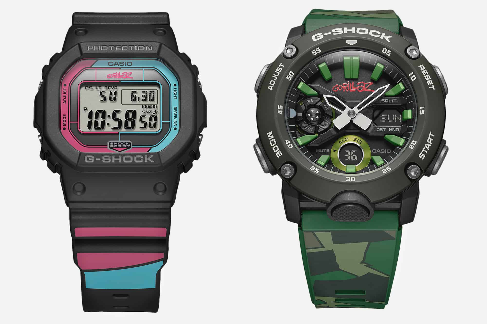 Introducing the Casio G-Shock Gorillaz Collection - Worn & Wound
