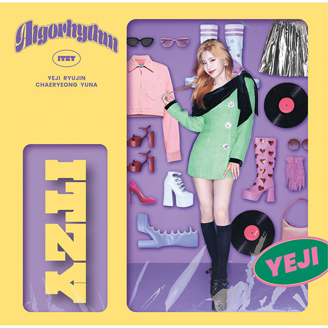 ITZY ユナ チェキ Algorhythm MIDZY JAPAN ITZY「Algorhythm（MIDZY