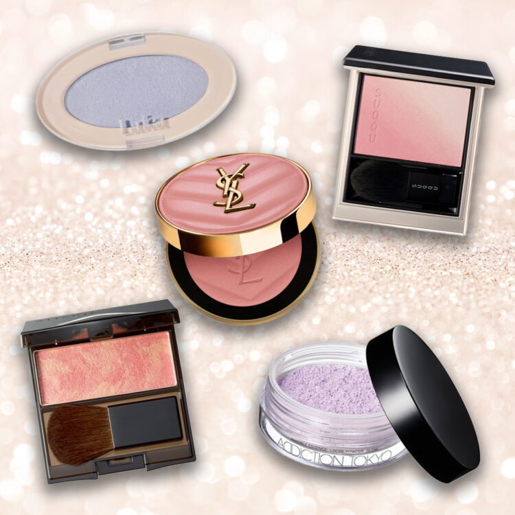 光沢感あふれる美肌へ導く【新作フェイスパウダー・チークカラー5選