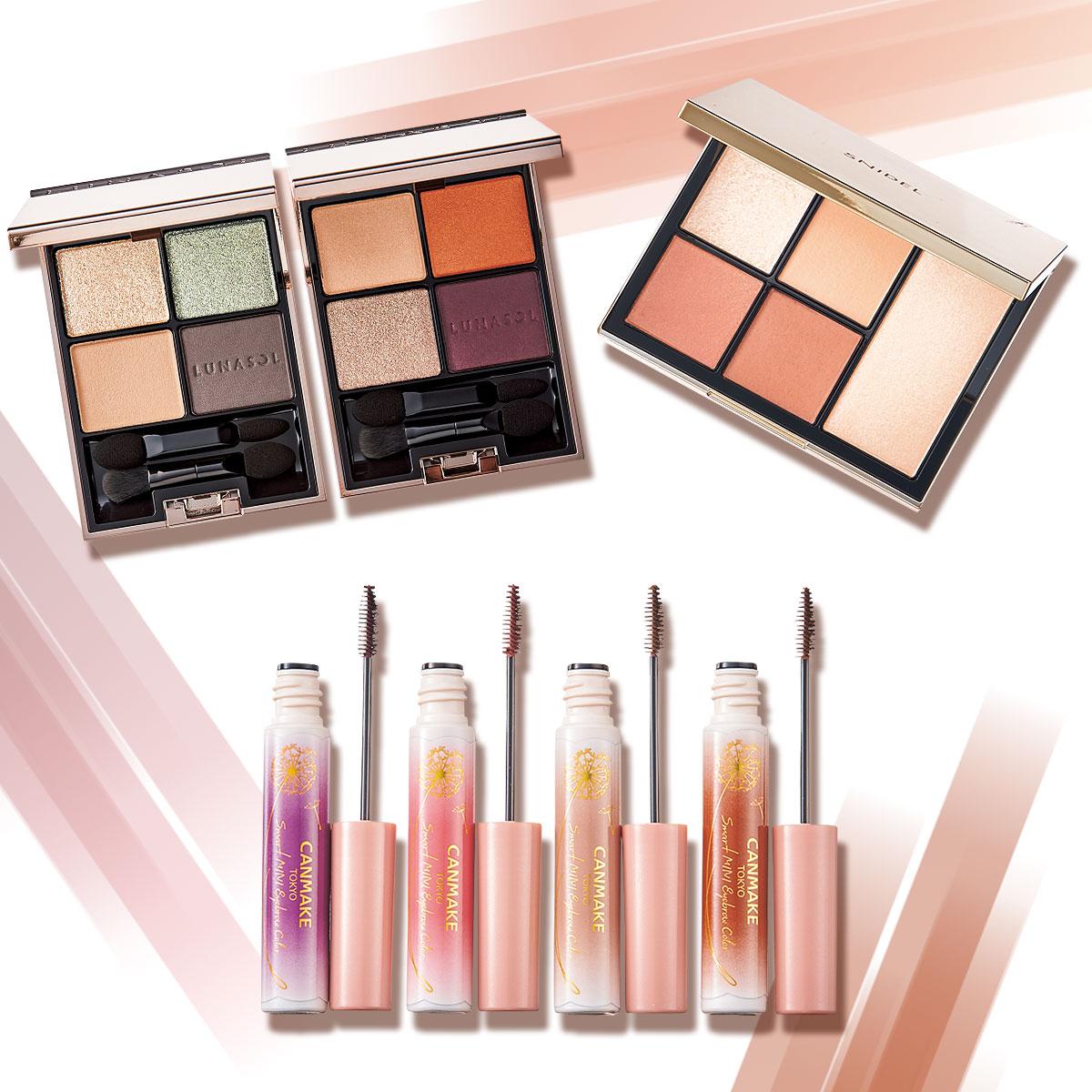 人気のアイシャドウをお試し！秋コスメ徹底塗り比べ【新作コスメ