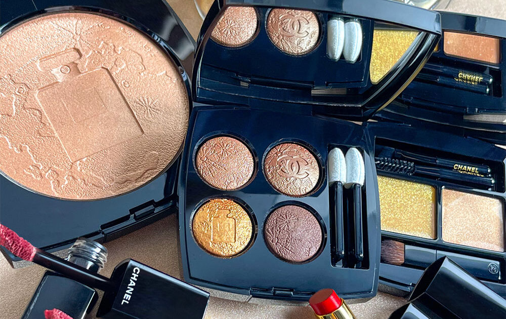 使用一回】クリスマス限定CHANEL ルミエールグラッフィック アイ