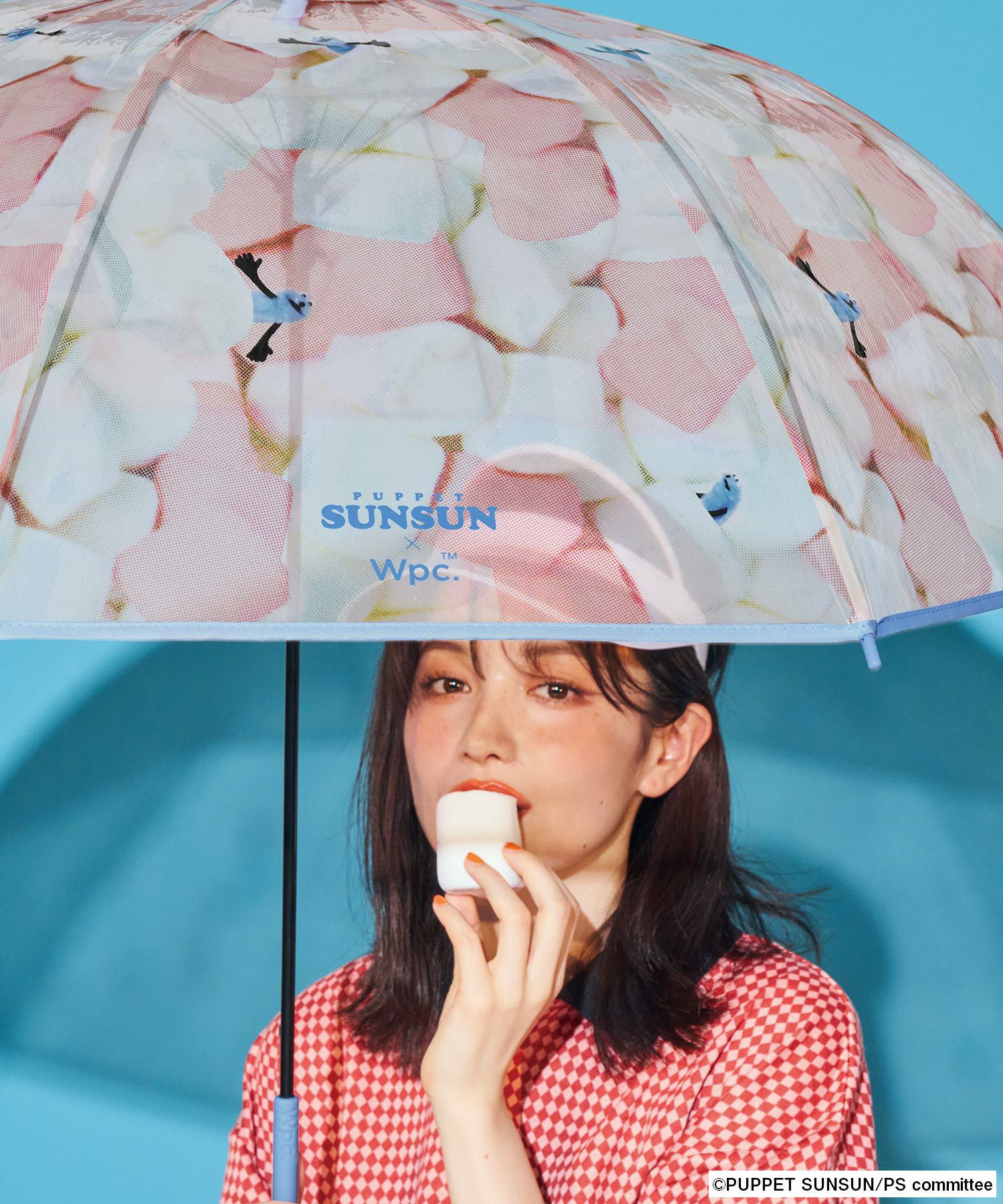 ビニール傘]パペットスンスン × Wpc. マシュマロアンブレラ 雨傘 長傘