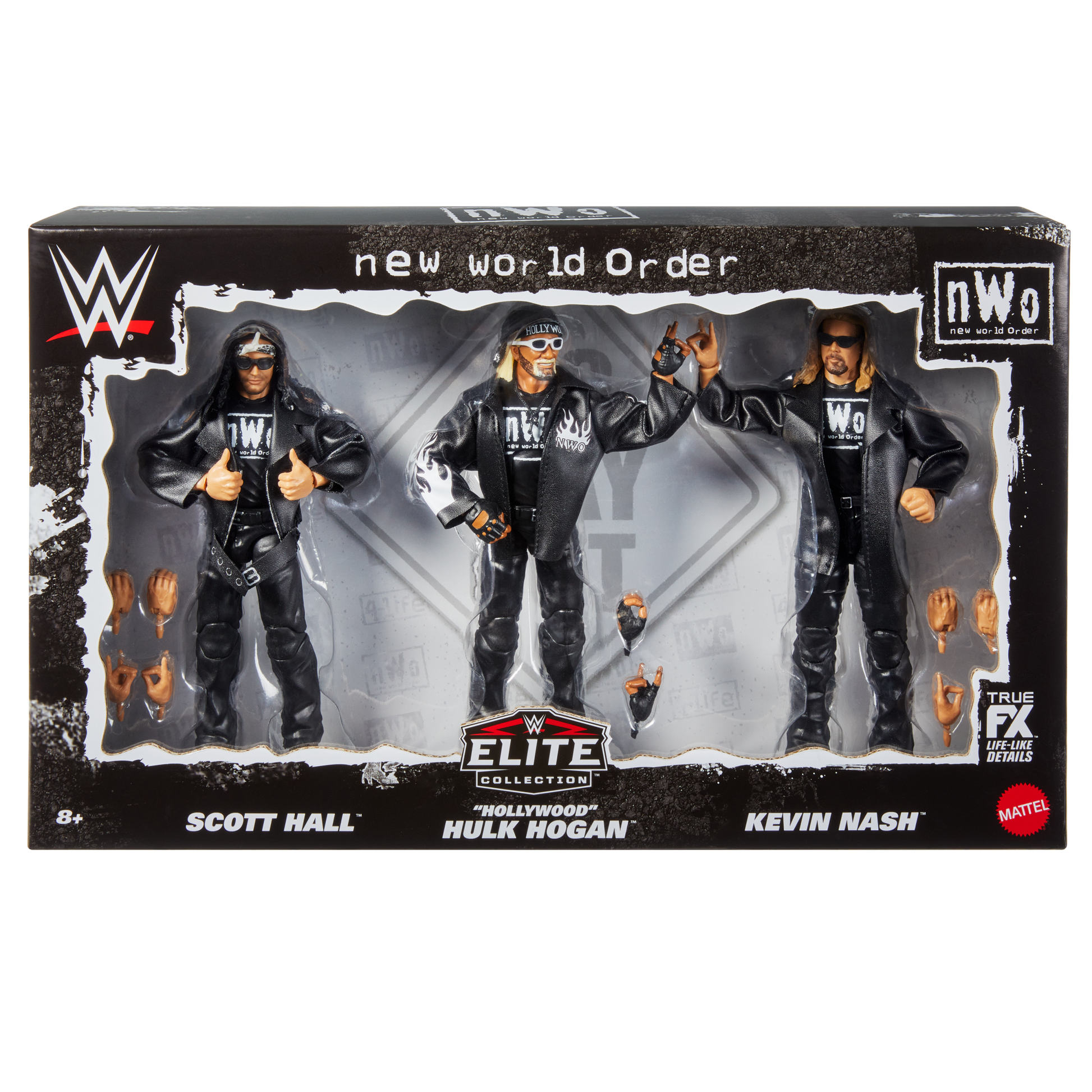 2025 WWE Mattel Elite Collection nWo 2002 3-Pack: Scott Hall