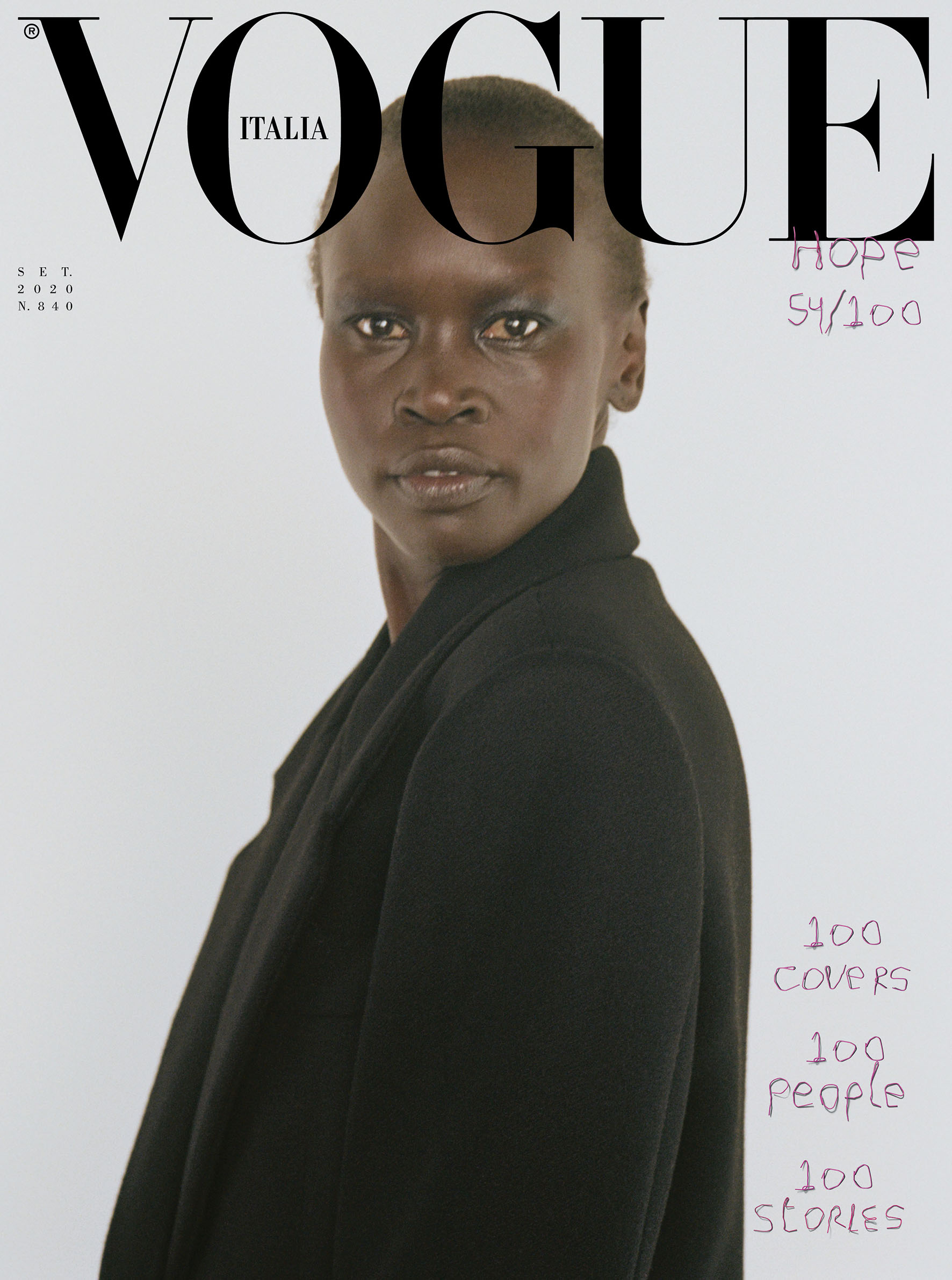 Vogue Italia Taps 100 Personalities for September Issue