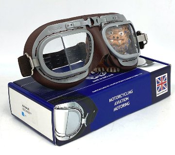 ハルシオン・ゴーグルMk8サービス・ブラウン/グレー｜{ケーターハム