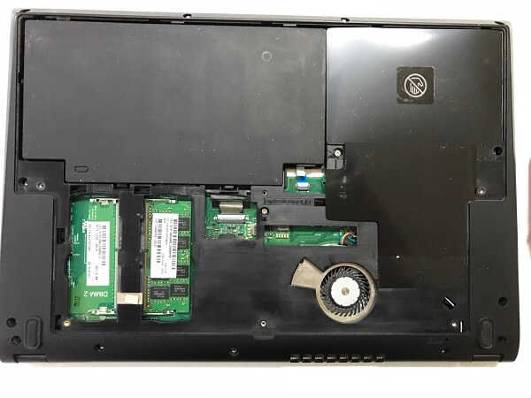 3年前に購入した富士通ノートPC（LIFEBOOK U536）が起動しない